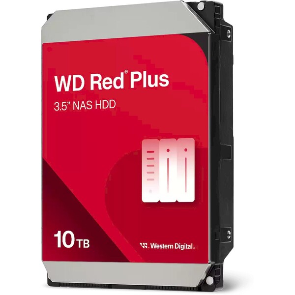 WD Red Plus (WD100EFGX) HDD 3,5" 10TB