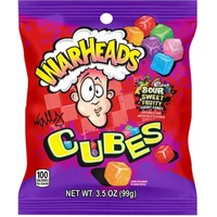 Kyselé žvýkací bonbony Warheads - Ovocné příchutě 99 g - Cukrovinky