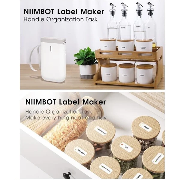 Niimbot štítky RP 14x60mm 110ks pro D11 a D110 bílé - Pásky pro štítkovače - Obrázek XBS0000N01