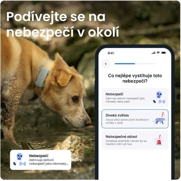 Tractive GPS DOG 6 lokátor polohy a aktivity pro psy mátový - GPS moduly - Obrázek XBTD000L01