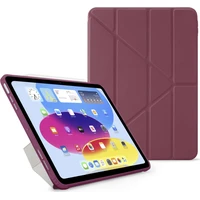 Pipetto Origami No1 Original pouzdro iPad 11" (2025)/iPad 10.9" (2022/2020) burgundy - Pouzdra