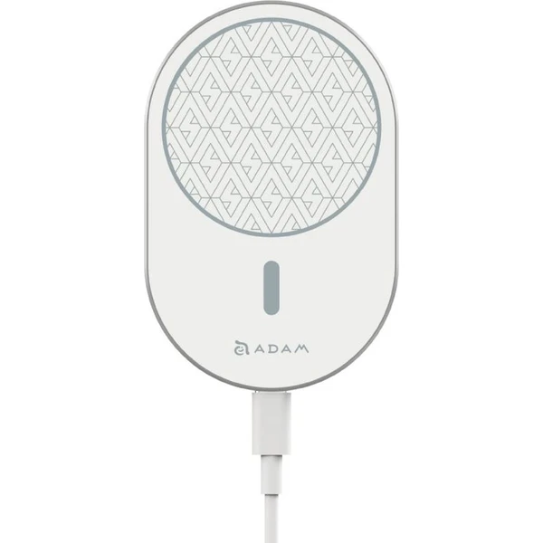 Adam Elements Omnia C2 bezdrátová autonabíječka kompatibilní s MagSafe bílá - Nabíječky - Obrázek XCMF300401