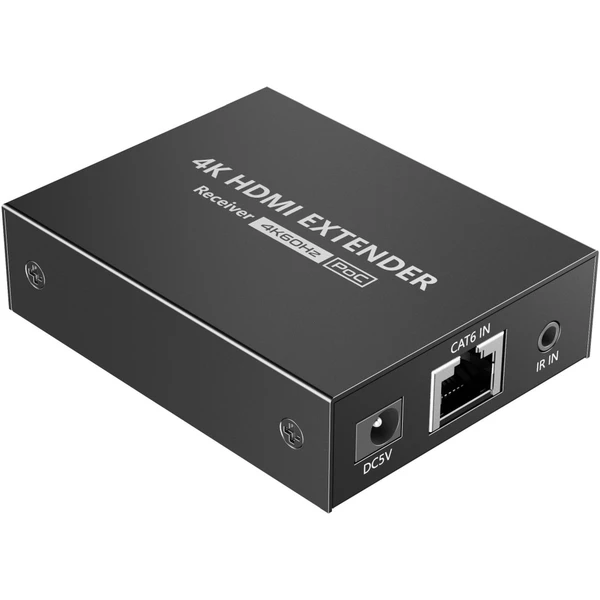 PremiumCord 4K@60Hz HDMI2.0 extender na 50m přes jeden kabel Cat6/6a HDR10 - Ostatní - Obrázek XDE1000K01