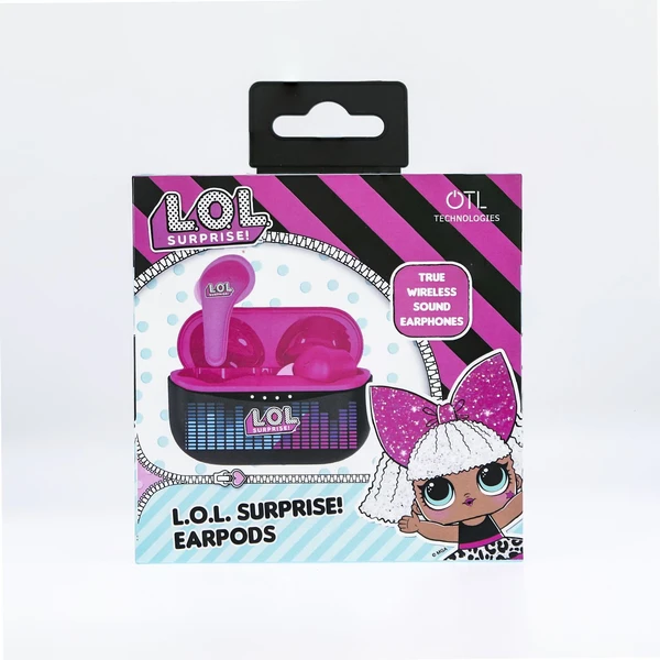 OTL bezdrátová sluchátka TWS LOL Surprise! černá/růžová - Sluchátka - Obrázek XDF2G00101