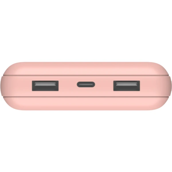 Belkin BOOST CHARGE USB-C powerbanka (15W), 20000mAh, růžová - Powerbanky - Obrázek XE31G00101
