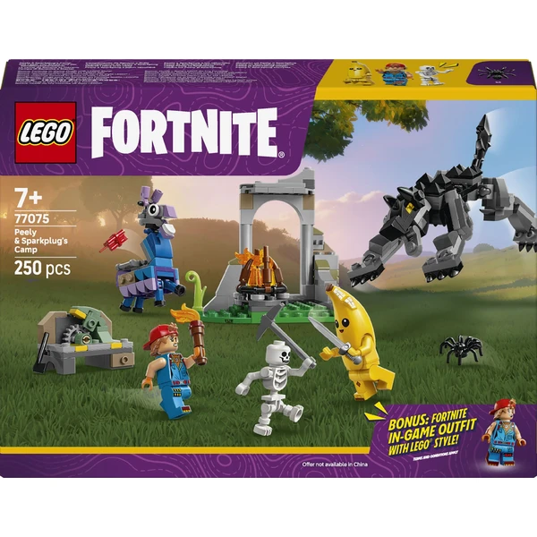 LEGO Fortnite 77075 Peely a Sparkplug a jejich tábořiště - LEGO - Obrázek XE5G000K01
