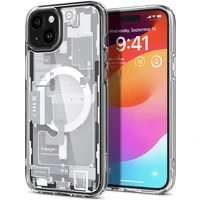 Spigen Ultra Hybrid MagFit kryt iPhone 15 zero one bílý - Pouzdra
