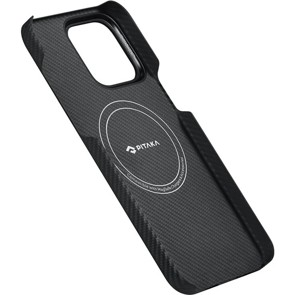 Pitaka MagEZ 4 600D kryt iPhone 15 Pro černý/šedý - Pouzdra - Obrázek XEL9000601