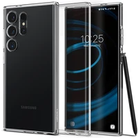 Spigen Liquid Crystal kryt Samsung Galaxy S24 Ultra čirý - Pouzdra