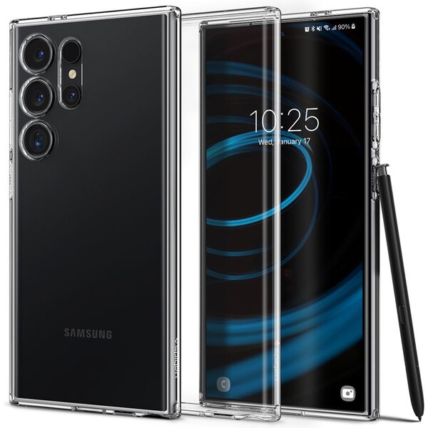Spigen Liquid Crystal kryt Samsung Galaxy S24 Ultra čirý