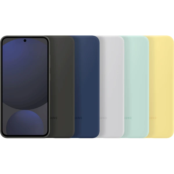 Samsung Silicone Case ochranný kryt Galaxy S24 FE šedý - Pouzdra - Obrázek XH78000K01