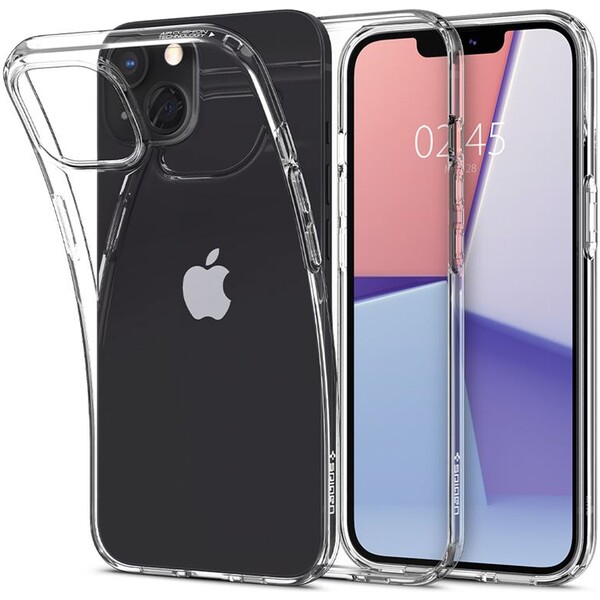 Spigen Liquid Crystal kryt iPhone 13 čirý