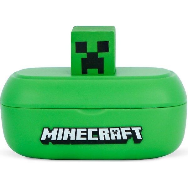 Minecraft 3D TWS Earphones Zelená