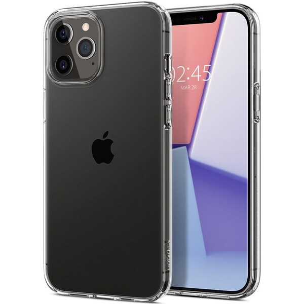 Pouzdro Spigen Crystal Flex iPhone 12 Pro čiré