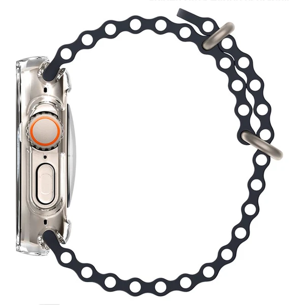 Spigen Ultra Hybrid kryt Apple Watch Ultra 3/2/1 (49mm) čirý - Pouzdra - Obrázek XIO0000701