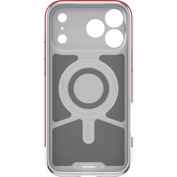 Spigen Classic C1 MagSafe kryt iPhone 17 Pro ruby - Pouzdra - Obrázek XJMH000K01