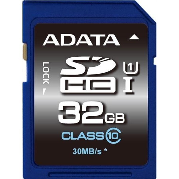 ADATA SDHC 32GB UHS-I ASDH32GUICL10-R