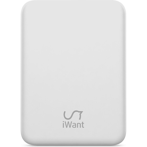 iWant MagSafe powerbanka 4200 mAh světle šedá Světle šedá