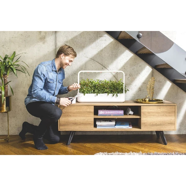 Click and Grow Smart Garden 9 PRO chytrý květináč bílý - Květináče - Obrázek XLF3G00101