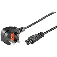 PremiumCord napájecí kabel s vidlicí pro Velkou Británii 230V 2m černý - Kabely a redukce