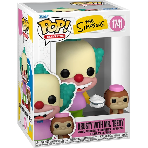 Funko POP!&Buddy #1741 TV: Simpsons S11 - Krusty with Mr. Tenny - Funko POP! - Obrázek XM7H000K01