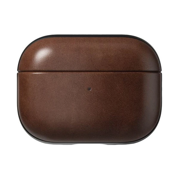 Nomad Modern Leather pouzdro AirPods Pro 2. generace tmavě hnědé - Pouzdra - Obrázek XMH5000N01