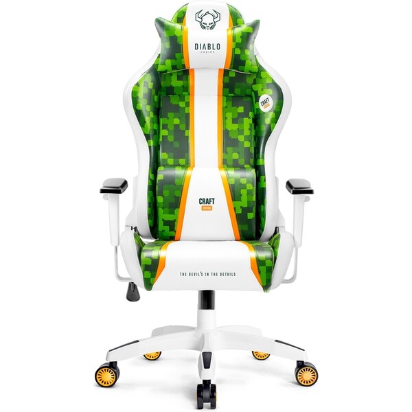 Herní Židle Normal Diablo X-One 2.0 Bílý/Zelená