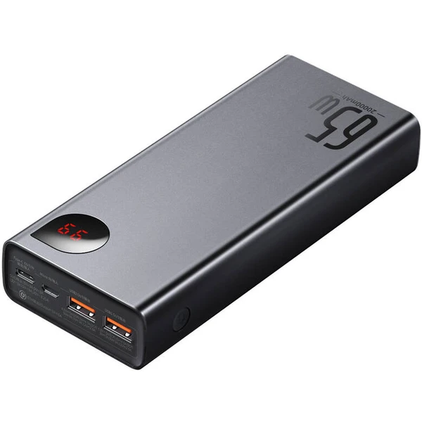 Baseus Power banka Adaman 20000 mAh 65W 2xUSB/USB-C PD černá - Powerbanky - Obrázek XOS5000N01