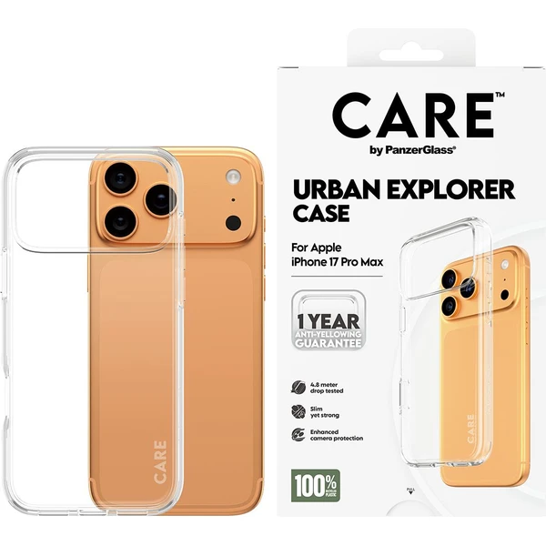 PanzerGlass® CARE Urban kryt Apple iPhone 17 Pro Max čirý - Pouzdra - Obrázek XPEH000K01