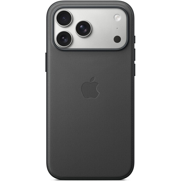 Apple kryt z tkaniny TechWoven s MagSafe na iPhone 17 Pro Max černý Černá