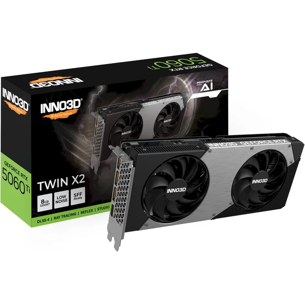INNO3D NVIDIA GeForce RTX 5060 Ti Twin X2 8GB GDDR7 - Grafické karty - Obrázek XQWH000K01
