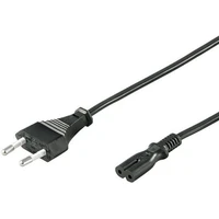 PremiumCord napájecí kabel s vidlicí 230V 5m černý - Kabely a redukce