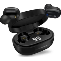 CONNECT IT True Wireless SensorTouch sluchátka do uší s mikrofonem černá - Sluchátka