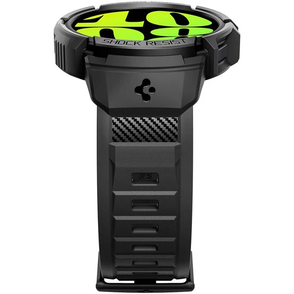 Spigen Rugged Armor Pro pouzdro Samsung Galaxy Watch6 44mm černé - Pouzdra - Obrázek XSV3000N01