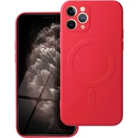 Smarty Mag silikonový kryt s MagSafe iPhone 11 Pro červený - Pouzdra
