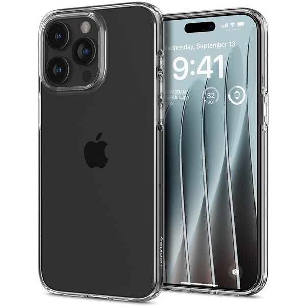Spigen Crystal Flex na Apple iPhone 15 Pro Max