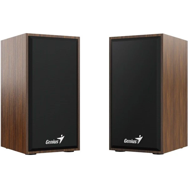 Genius SP-HF180 dřevěné reproduktory 2.0 hnědé - Reproduktory - Obrázek XTMK300401