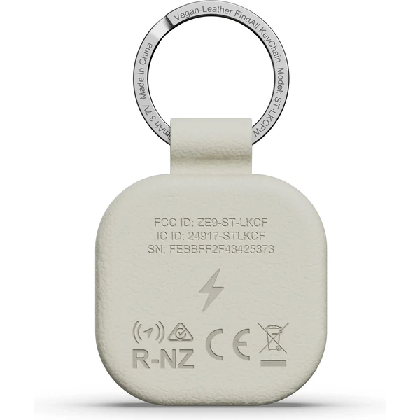 Satechi Findall Keychain lokátor Apple Find My béžový - Lokátory - Obrázek XTUI000K01