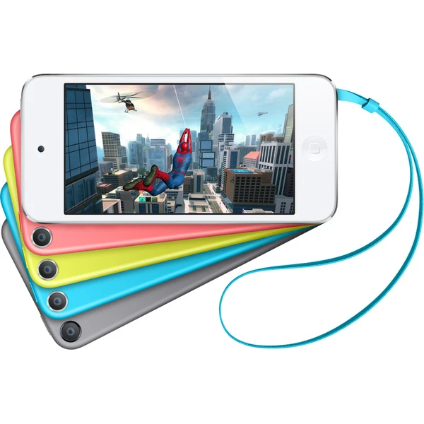 Apple iPod Touch 5. gen. 64GB Blue - Hudební přehrávače - Obrázek XUYA000101