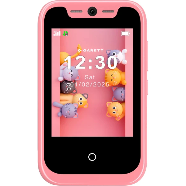 Garett Smartphone OneKid dětský telefon růžový - Mobilní telefony - Obrázek XW7K000K01