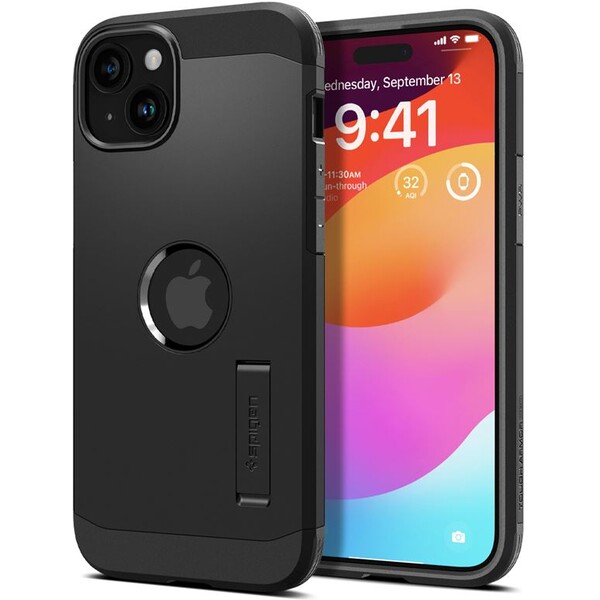 Spigen Tough Armor MagFit kryt iPhone 15 černý