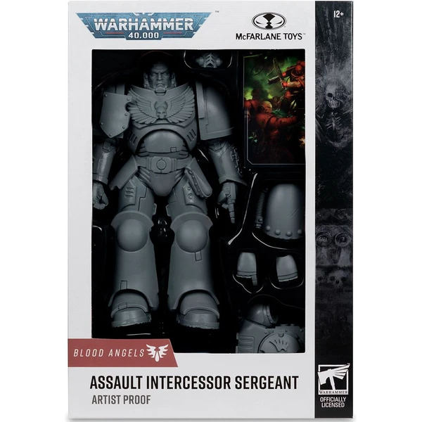 Akční figurka McFarlane Toys Warhammer 40K - Intercessor Sergeant: Blood Angels (Artist Proof) 18 cm - Figurky - Obrázek XY6F000K01