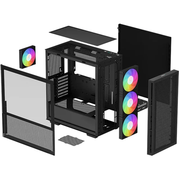 DEEPCOOL CH560 černá - Počítačové skříně - Obrázek XZI0000N01