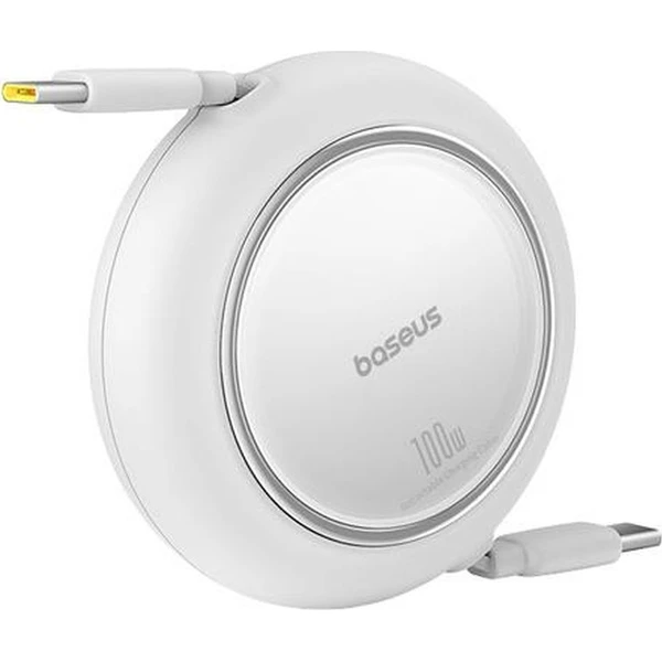 Baseus Free2Pull USB-C/USB-C napájecí kabel 100W 1m bílý - Kabely a redukce - Obrázek Y02R000K01