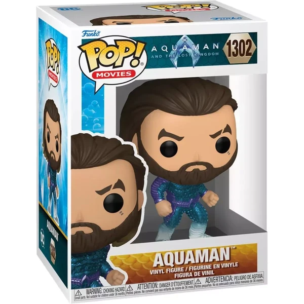 Funko POP! #1302 Movies: Aquaman and the Lost Kingdom - Aquaman - Funko POP! - Obrázek Y06D000P01