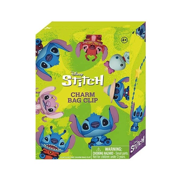 3D přívěsek na batoh Monogram International Stitch - Charm Bag Clip - náhodný přívěsek