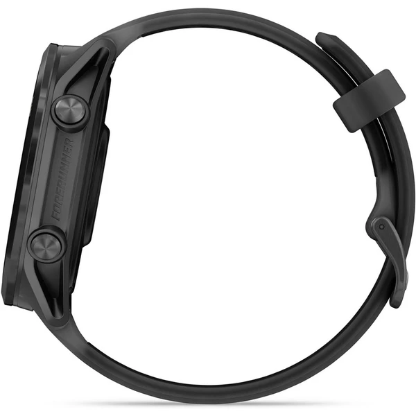 Garmin Forerunner 570 47 mm tmavě šedá hliníková luneta s černým poloprůhledným řemínkem - Chytré hodinky - Obrázek Y0LG000J01