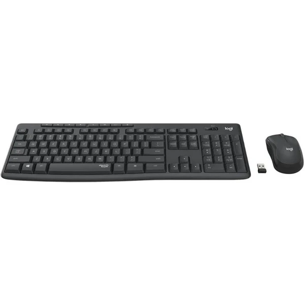 Logitech MK295 Silent Wireless Combo bezdrátová klávesnice CZ/SK + myš černá - Klávesnicové sety - Obrázek Y0OR000501