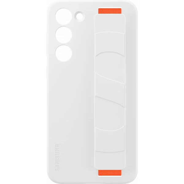 Samsung Silicone Grip Case Galaxy S23+ white - Pouzdra - Obrázek Y0P0G00101