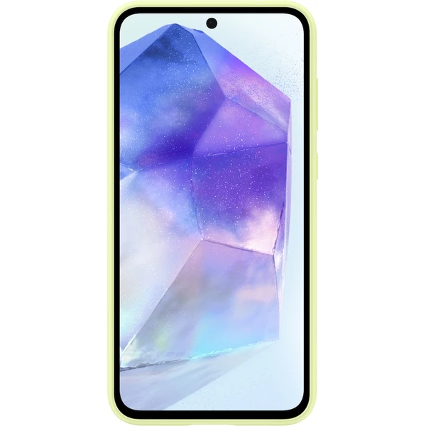 Samsung Silicone Case Galaxy A55 světle limetkový - Pouzdra - Obrázek Y0Q2000O01
